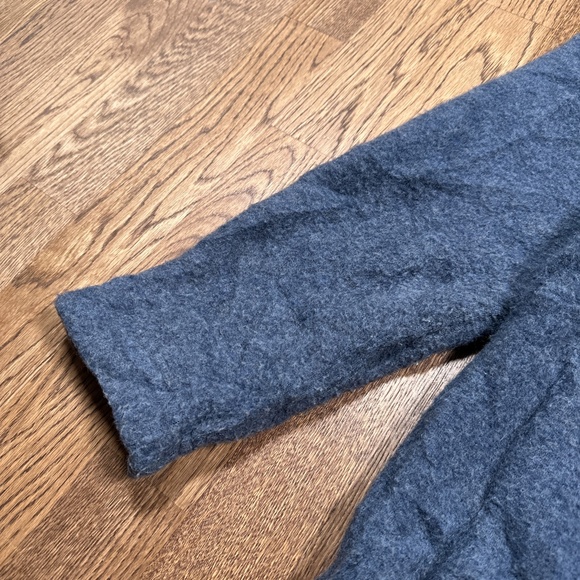 Patagonia Woolie Chore Coat Wool Blend Blue Button Jacket Mens Medium - Picture 5 of 13